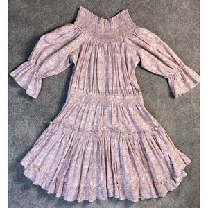 Misa Darla Mini Dress in Washed Tile NWT! New with Tags! Size Large BOHO